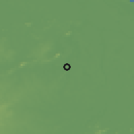 Shaded relief of the 60 km around Aruau River, drawn from the GMTED2010 grid