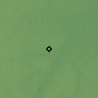 Shaded relief of the 60 km around Paradise, drawn from the GMTED2010 grid