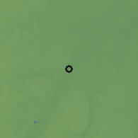 Shaded relief of the 60 km around Peter's Hoff, drawn from the GMTED2010 grid