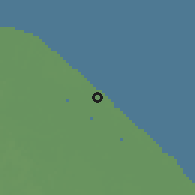 Shaded relief of the 60 km around Bath, drawn from the GMTED2010 grid