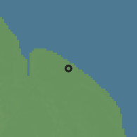 Shaded relief of the 60 km around Belvidere, drawn from the GMTED2010 grid