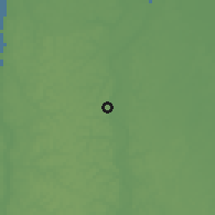 Shaded relief of the 60 km around Berlin, drawn from the GMTED2010 grid