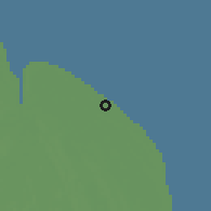 Shaded relief of the 60 km around Whim, drawn from the GMTED2010 grid