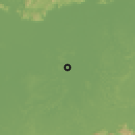 Shaded relief of the 60 km around Yupukari, drawn from the GMTED2010 grid