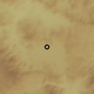 Shaded relief of the 59 km around Colonia Divina Providencia, drawn from the GMTED2010 grid