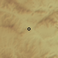 Shaded relief of the 59 km around Concordia, drawn from the GMTED2010 grid