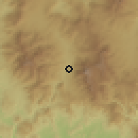 Shaded relief of the 59 km around Antigua Ocotepeque, drawn from the GMTED2010 grid