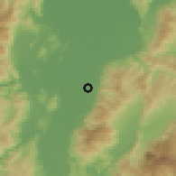 Shaded relief of the 59 km around El Porvenir del Norte, drawn from the GMTED2010 grid