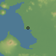 Shaded relief of the 60 km around Guapinol, drawn from the GMTED2010 grid