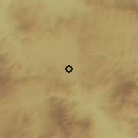Shaded relief of the 59 km around Talanga, drawn from the GMTED2010 grid