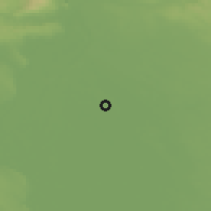 Shaded relief of the 51 km around Bugyi, drawn from the GMTED2010 grid
