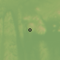 Shaded relief of the 51 km around Cserszegtomaj, drawn from the GMTED2010 grid