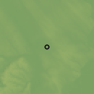 Shaded relief of the 51 km around Alap, drawn from the GMTED2010 grid