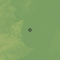 Shaded relief of the 51 km around Decs, drawn from the GMTED2010 grid