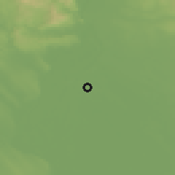 Shaded relief of the 51 km around Dunavarsány, drawn from the GMTED2010 grid