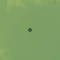 Shaded relief of the 51 km around Jászberény, drawn from the GMTED2010 grid