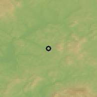 Shaded relief of the 50 km around Karancslapujtő, drawn from the GMTED2010 grid