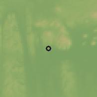Shaded relief of the 51 km around Keszthely, drawn from the GMTED2010 grid