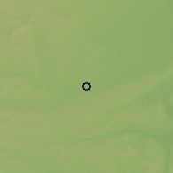 Shaded relief of the 51 km around Körmend, drawn from the GMTED2010 grid
