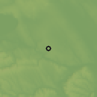 Shaded relief of the 51 km around Lajoskomárom, drawn from the GMTED2010 grid
