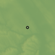 Shaded relief of the 51 km around Mezőszilas, drawn from the GMTED2010 grid