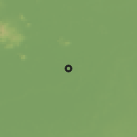 Shaded relief of the 50 km around Ricse, drawn from the GMTED2010 grid