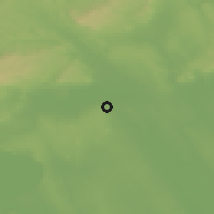 Shaded relief of the 51 km around Sárszentmihály, drawn from the GMTED2010 grid