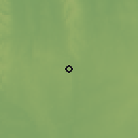 Shaded relief of the 51 km around Segesd, drawn from the GMTED2010 grid