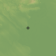 Shaded relief of the 51 km around Szigetújfalu, drawn from the GMTED2010 grid