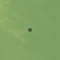 Shaded relief of the 51 km around Tápiószentmárton, drawn from the GMTED2010 grid
