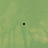 Shaded relief of the 51 km around Türje, drawn from the GMTED2010 grid