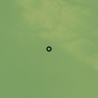 Shaded relief of the 51 km around Üllő, drawn from the GMTED2010 grid