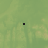 Shaded relief of the 51 km around Zalaszentgrót, drawn from the GMTED2010 grid