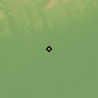 Shaded relief of the 50 km around Besenyőtelek, drawn from the GMTED2010 grid