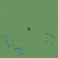 Shaded relief of the 58 km around Basīrhāt, drawn from the GMTED2010 grid