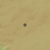 Shaded relief of the 59 km around Belgaum, drawn from the GMTED2010 grid
