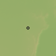 Shaded relief of the 57 km around Bhiwadi, drawn from the GMTED2010 grid