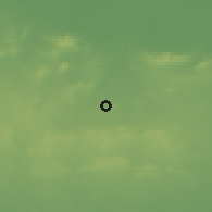Shaded relief of the 58 km around Bhuj, drawn from the GMTED2010 grid