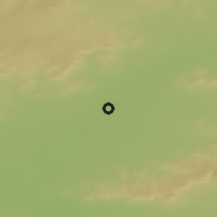Shaded relief of the 58 km around Burhānpur, drawn from the GMTED2010 grid