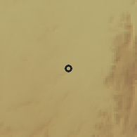 Shaded relief of the 60 km around Chāmrājnagar, drawn from the GMTED2010 grid