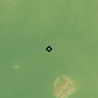 Shaded relief of the 58 km around Dhorāji, drawn from the GMTED2010 grid
