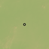 Shaded relief of the 58 km around Gondiya, drawn from the GMTED2010 grid