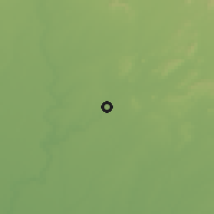 Shaded relief of the 58 km around Himatnagar, drawn from the GMTED2010 grid