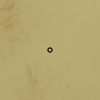 Shaded relief of the 59 km around Hiriyūr, drawn from the GMTED2010 grid