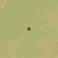 Shaded relief of the 58 km around Jabalpur Cantonment, drawn from the GMTED2010 grid