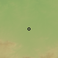 Shaded relief of the 58 km around Khargone, drawn from the GMTED2010 grid