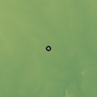 Shaded relief of the 59 km around Kodār, drawn from the GMTED2010 grid