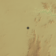 Shaded relief of the 60 km around Kollegāl, drawn from the GMTED2010 grid