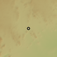 Shaded relief of the 60 km around Krishnagiri, drawn from the GMTED2010 grid