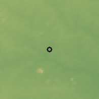 Shaded relief of the 58 km around Kulti, drawn from the GMTED2010 grid